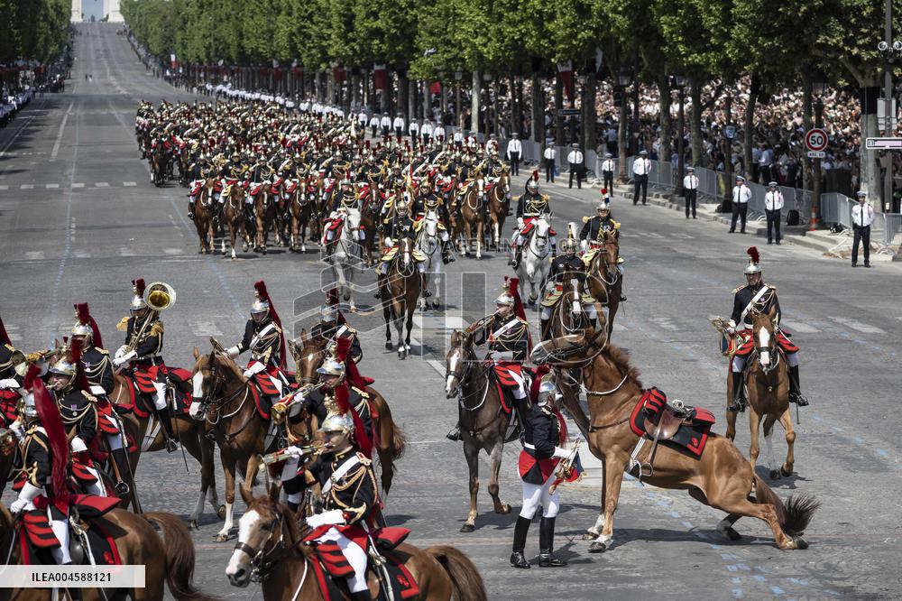 Annual Bastille Day military parade - Paris