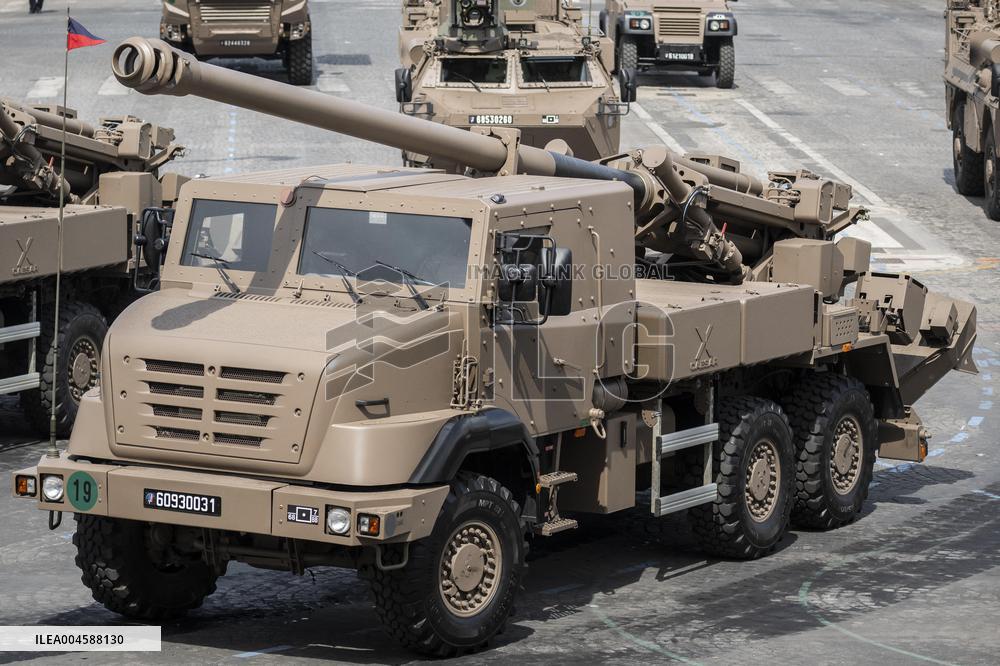 Annual Bastille Day military parade - Paris
