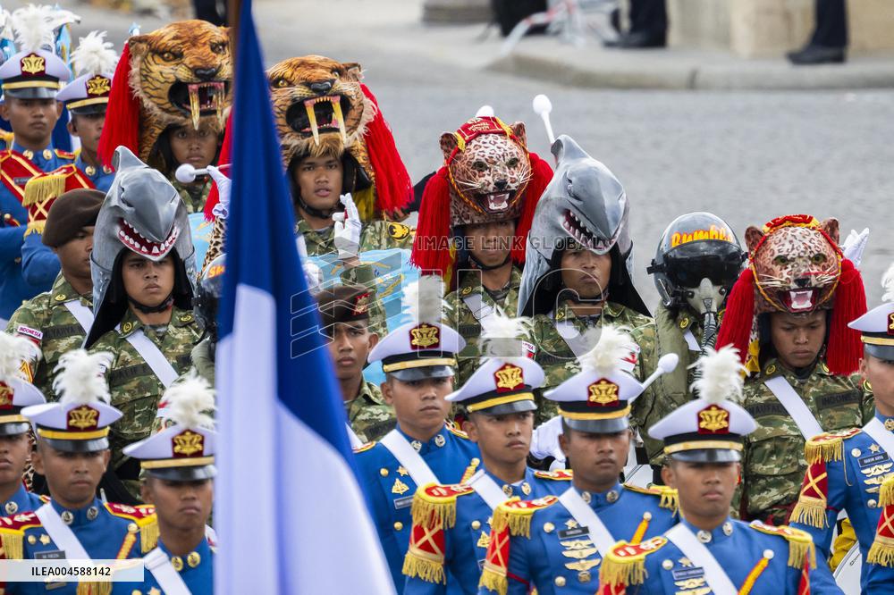 Annual Bastille Day military parade - Paris
