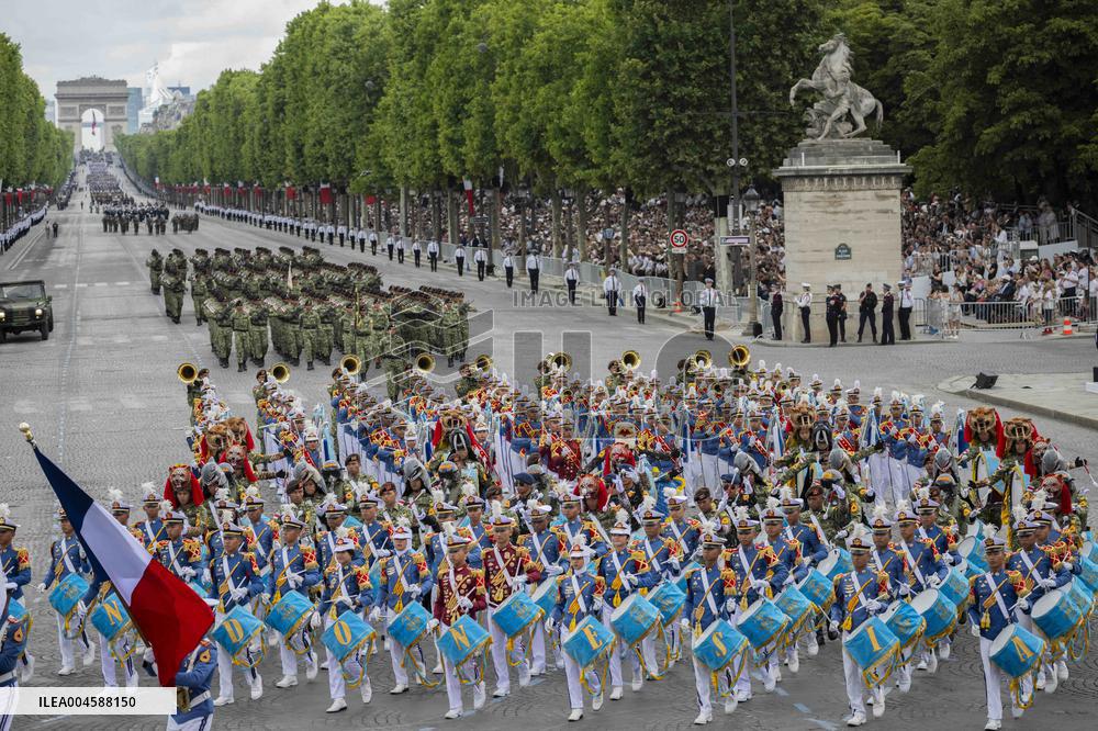 Annual Bastille Day military parade - Paris