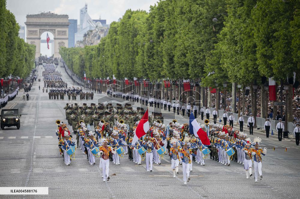 Annual Bastille Day military parade - Paris