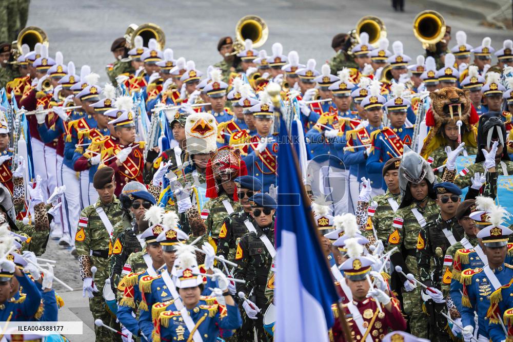 Annual Bastille Day military parade - Paris