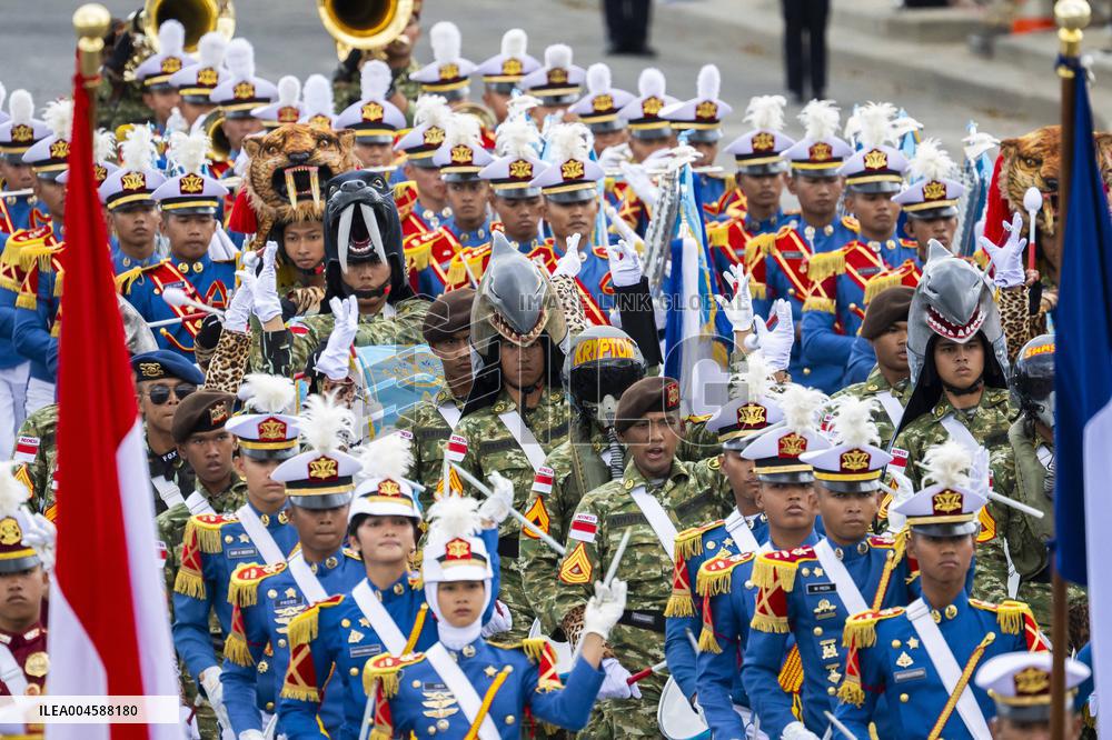Annual Bastille Day military parade - Paris