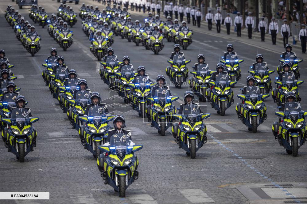 Annual Bastille Day military parade - Paris