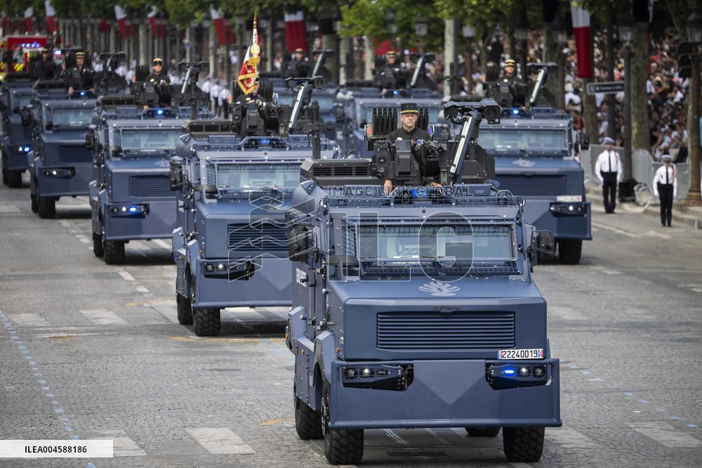 Annual Bastille Day military parade - Paris