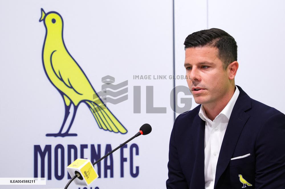 CALCIO - Serie B - Press Presentation of Modena Calcio's New Coach