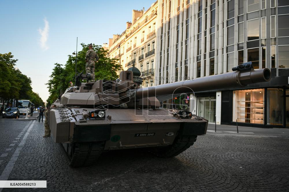 Bastille Day Pre ceremony in Paris FA