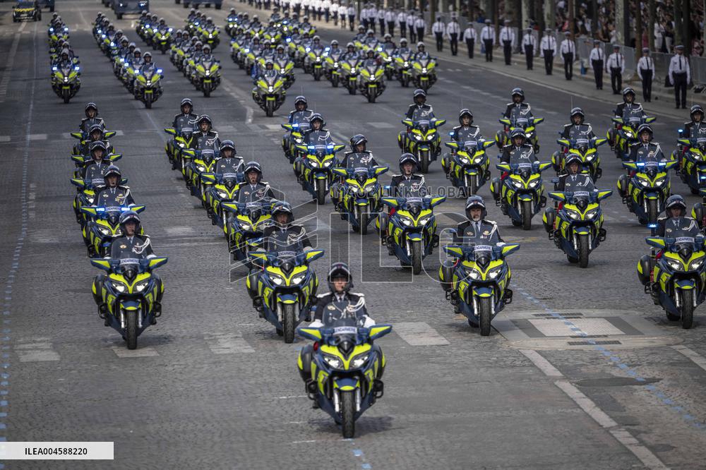 Annual Bastille Day military parade - Paris