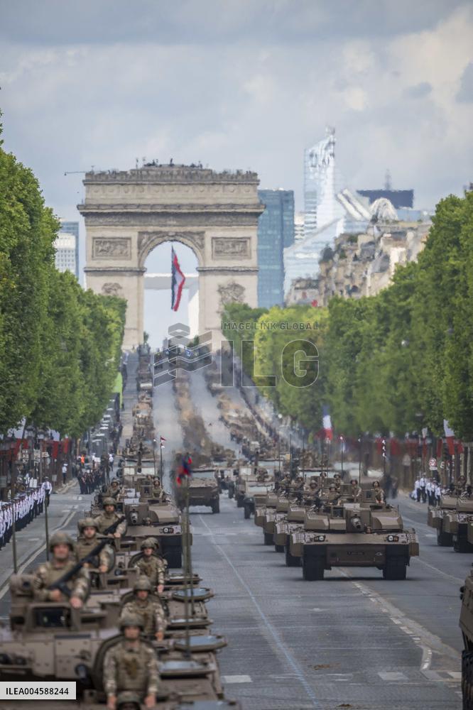 Annual Bastille Day military parade - Paris