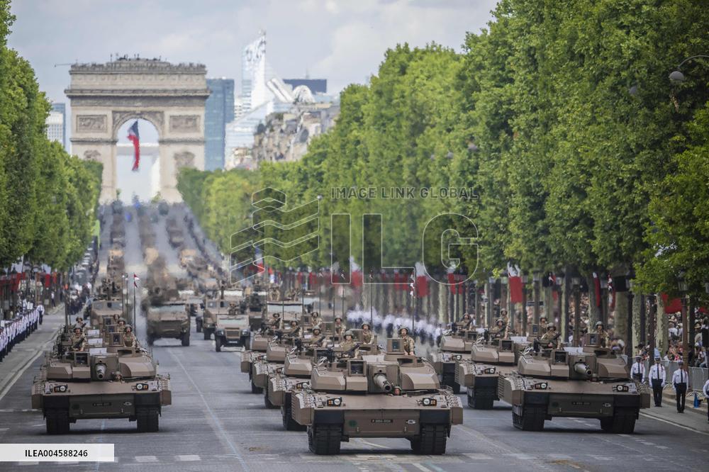Annual Bastille Day military parade - Paris