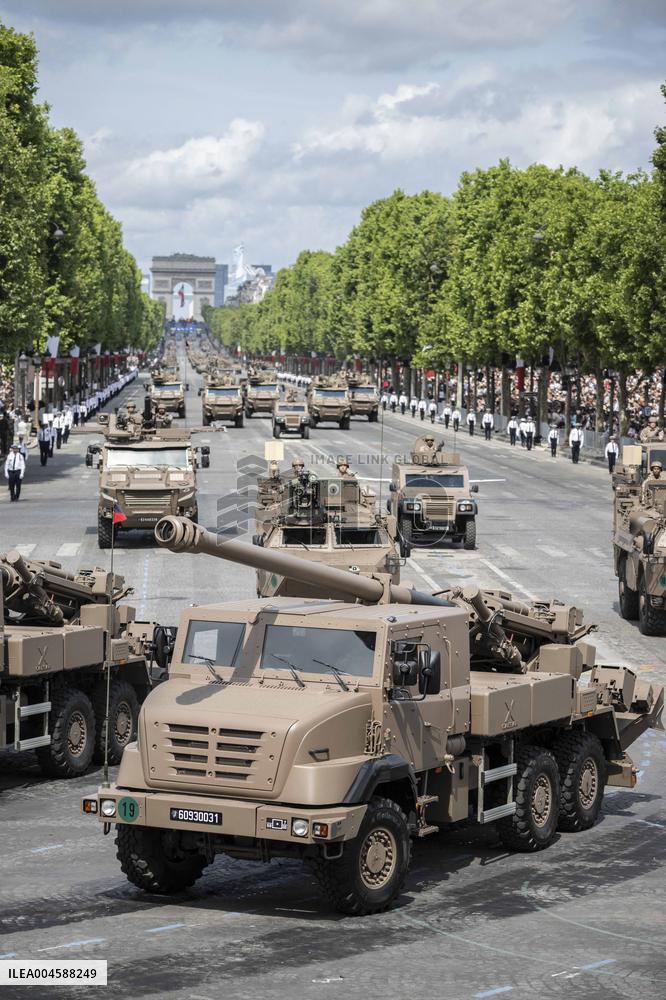 Annual Bastille Day military parade - Paris
