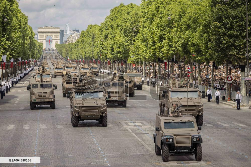 Annual Bastille Day military parade - Paris