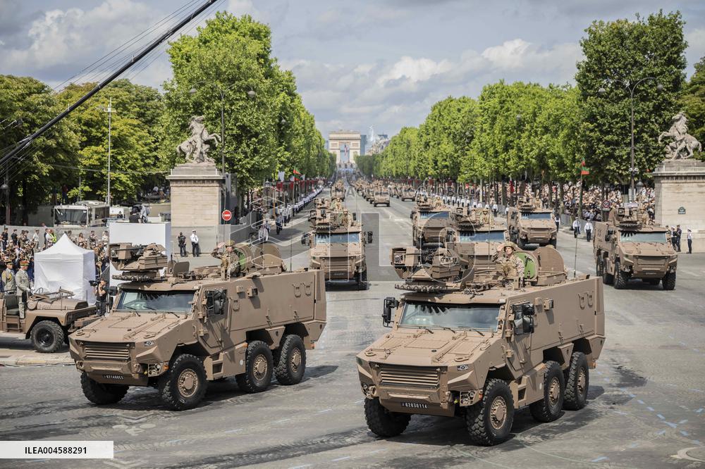 Annual Bastille Day military parade - Paris