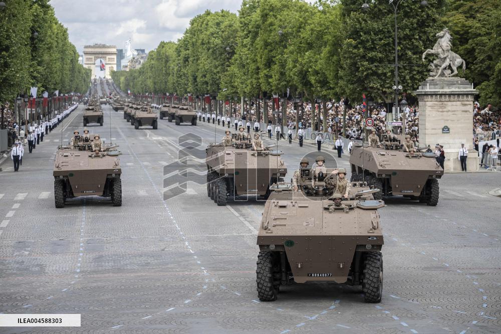 Annual Bastille Day military parade - Paris