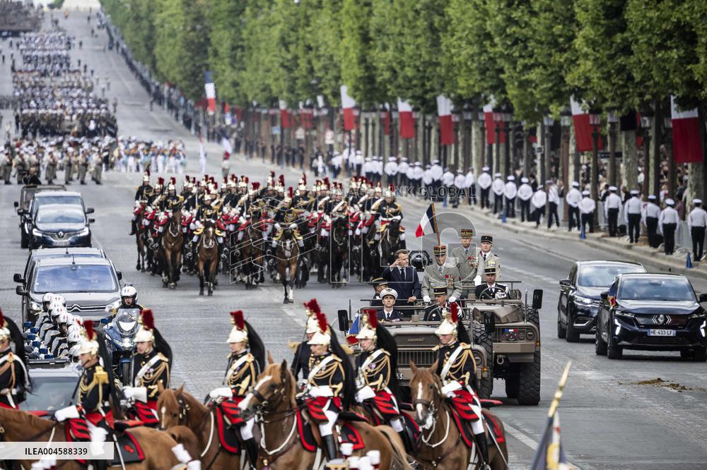 Annual Bastille Day military parade - Paris