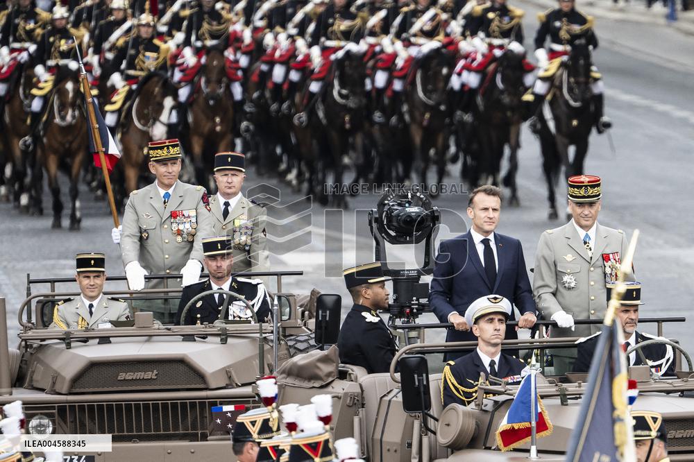 Annual Bastille Day military parade - Paris