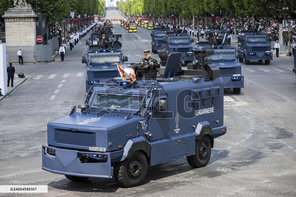 Annual Bastille Day military parade - Paris
