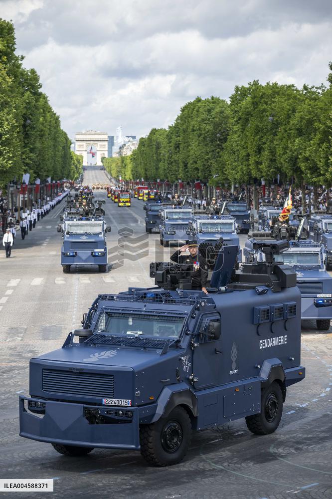 Annual Bastille Day military parade - Paris