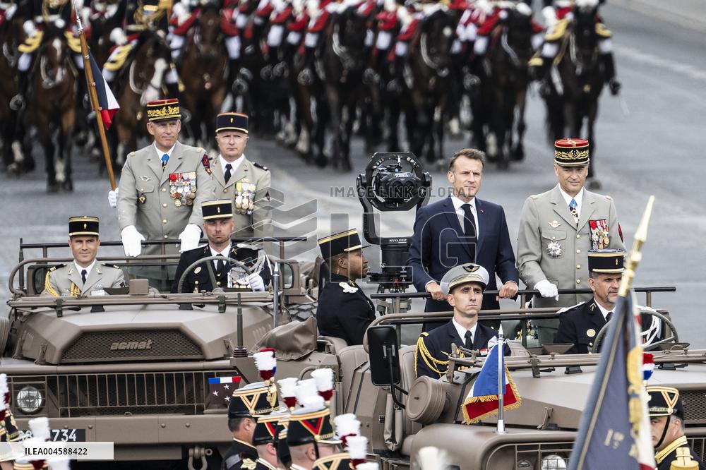 Annual Bastille Day military parade - Paris