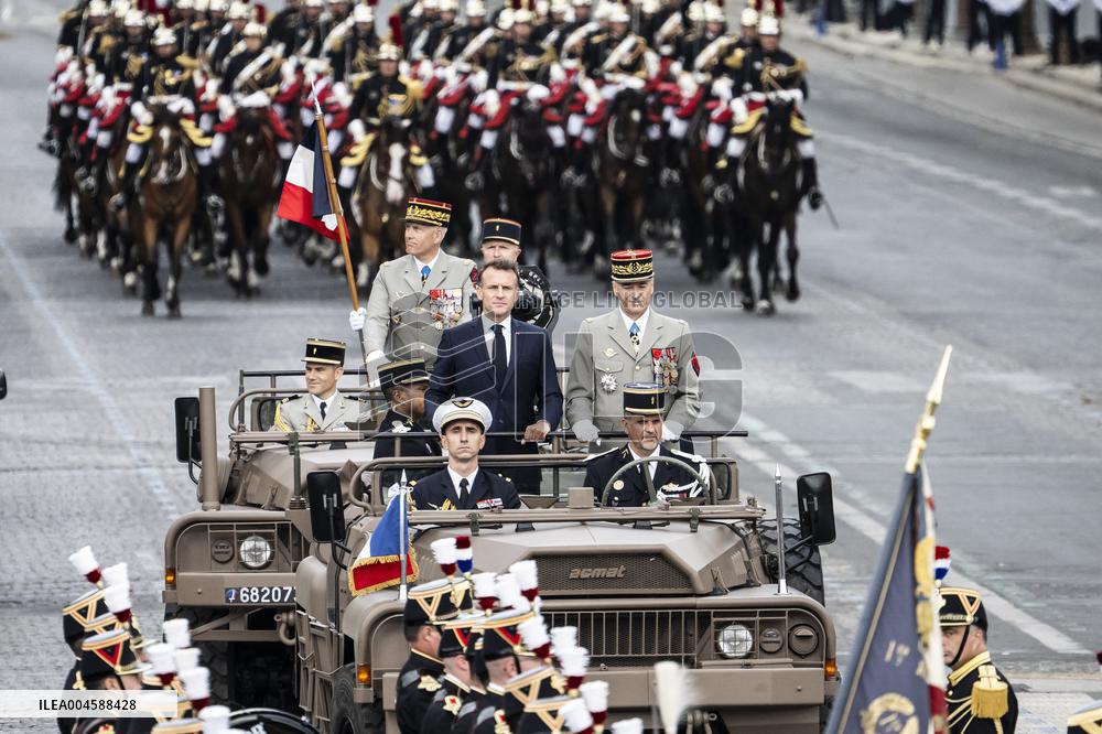 Annual Bastille Day military parade - Paris