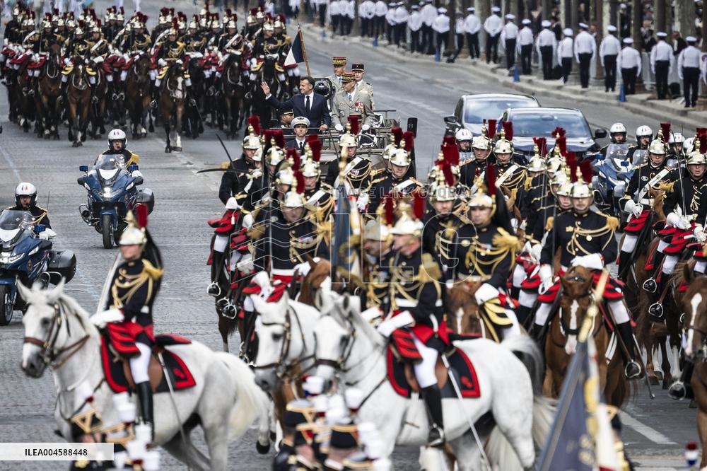 Annual Bastille Day military parade - Paris