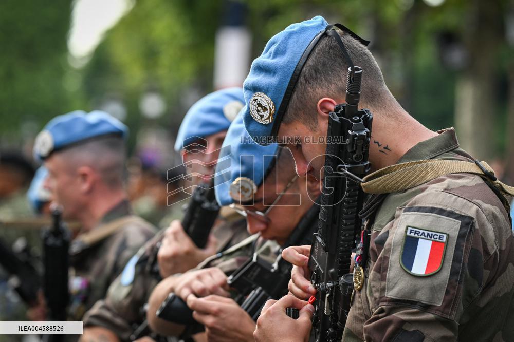 Bastille Day Pre ceremony in Paris FA