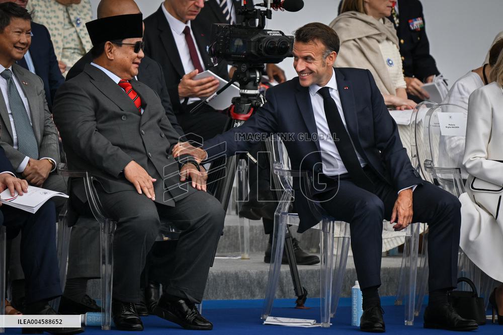 Bastille Day ceremony in Paris FA