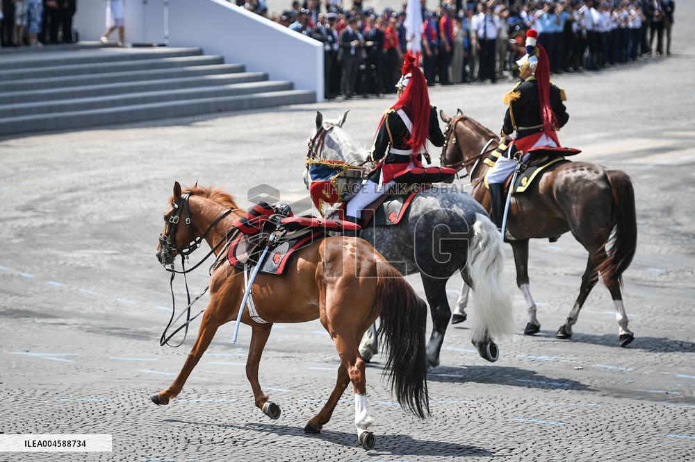 Bastille Day ceremony in Paris FA