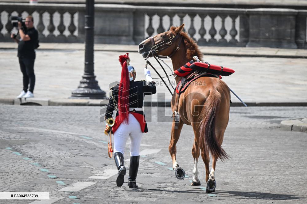Bastille Day ceremony in Paris FA