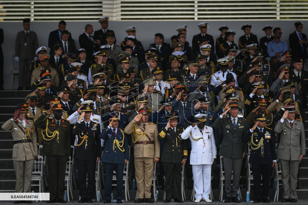 Bastille Day ceremony in Paris FA