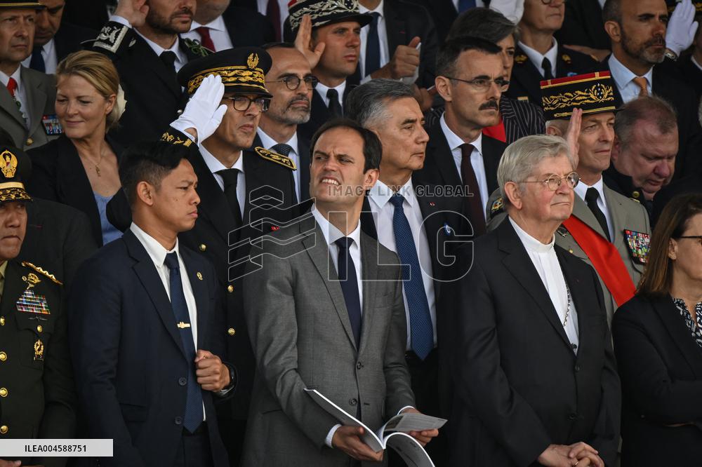 Bastille Day ceremony in Paris FA