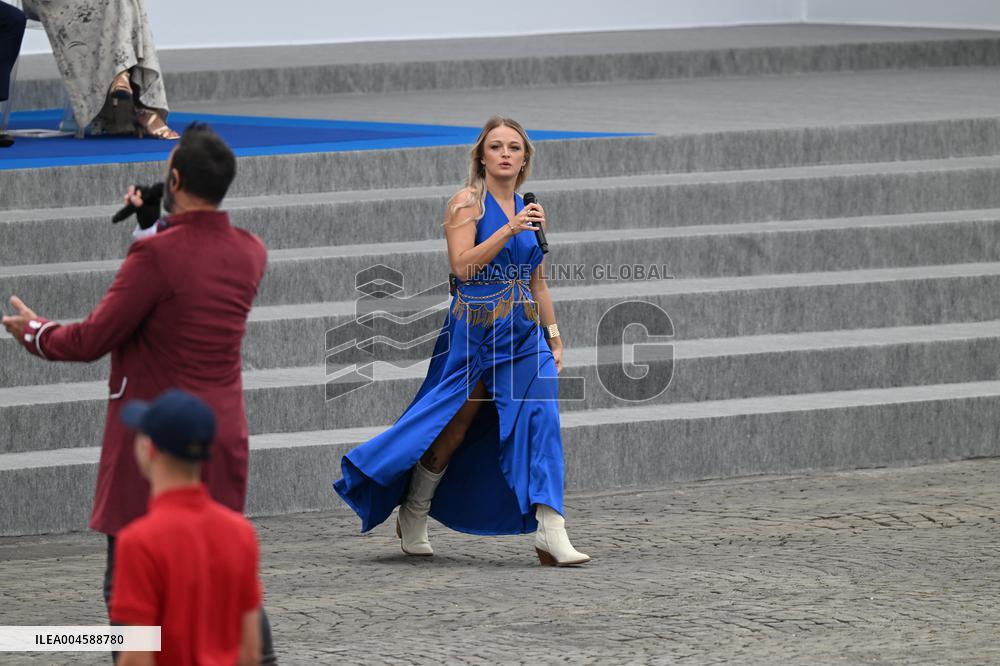 Bastille Day ceremony in Paris