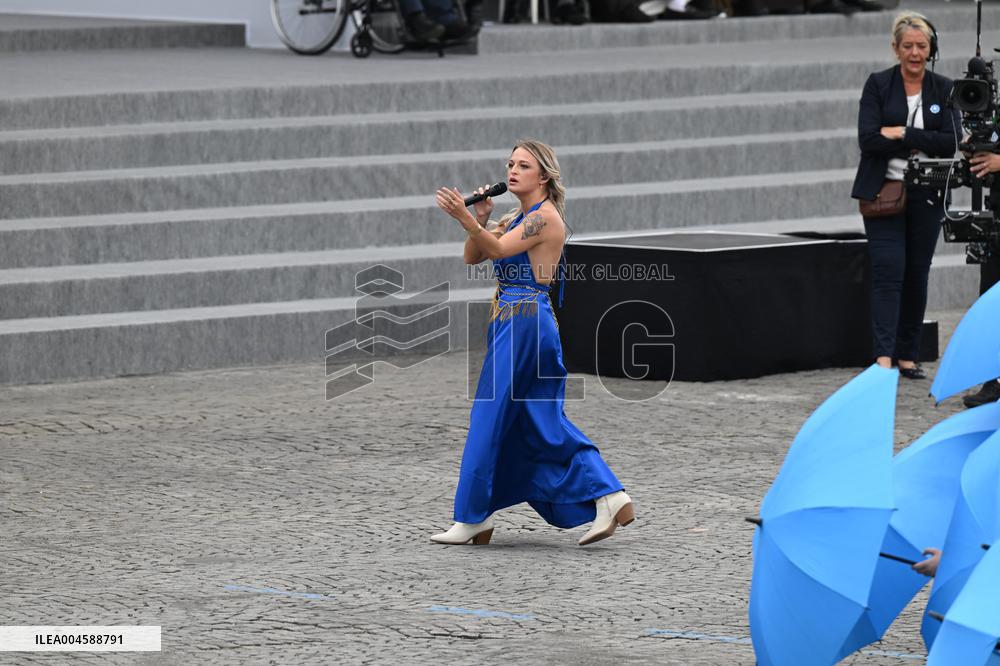 Bastille Day ceremony in Paris