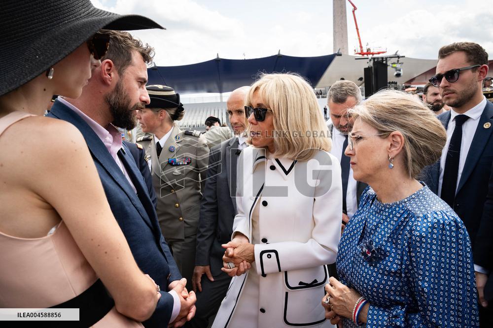 Macron at Bastille Day Parade - Paris
