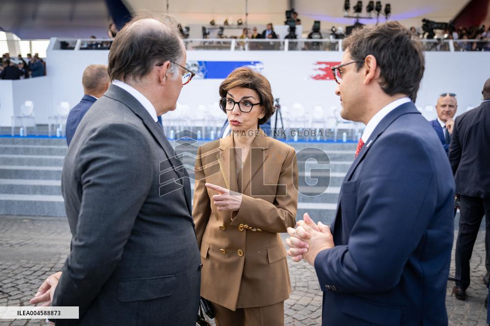 Macron at Bastille Day Parade - Paris