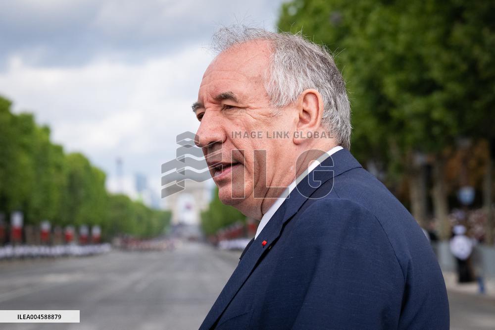 Macron at Bastille Day Parade - Paris