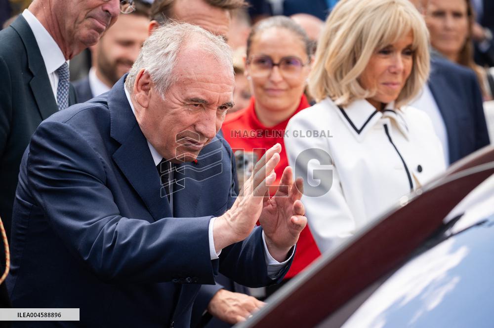 Macron at Bastille Day Parade - Paris