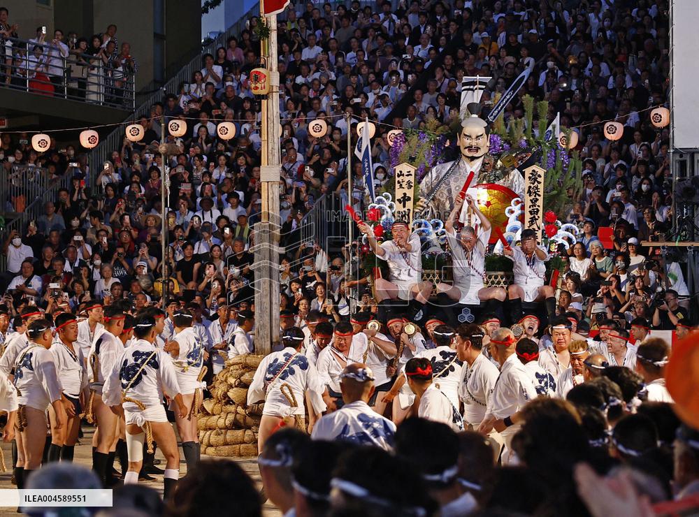 Hakata Gion festival in Fukuoka