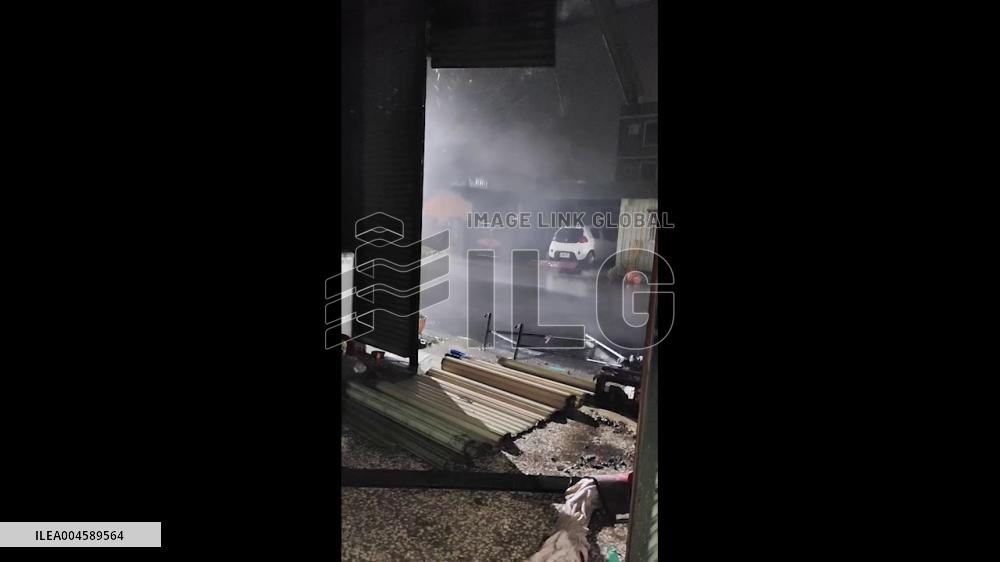 Taiwan: Typhoon Danas Brings Strong Winds and Heavy Rain to Tainan