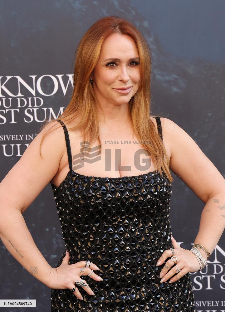 I Know What You Did Last Summer Premiere - LA