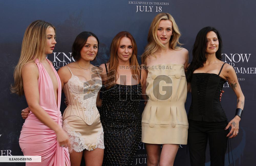 I Know What You Did Last Summer Premiere - LA
