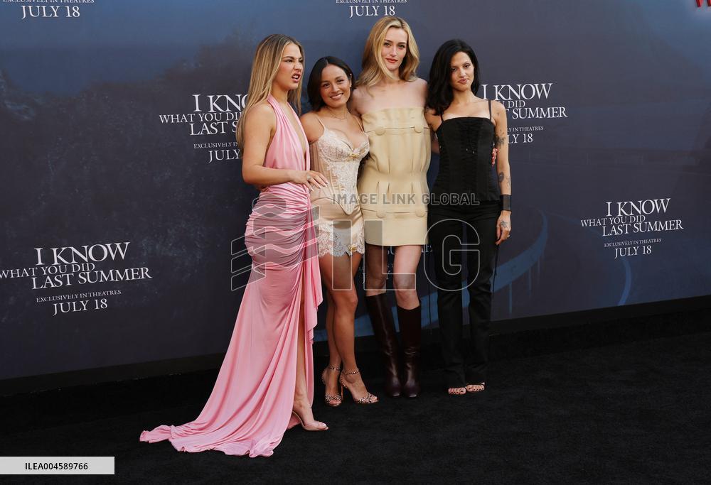 I Know What You Did Last Summer Premiere - LA