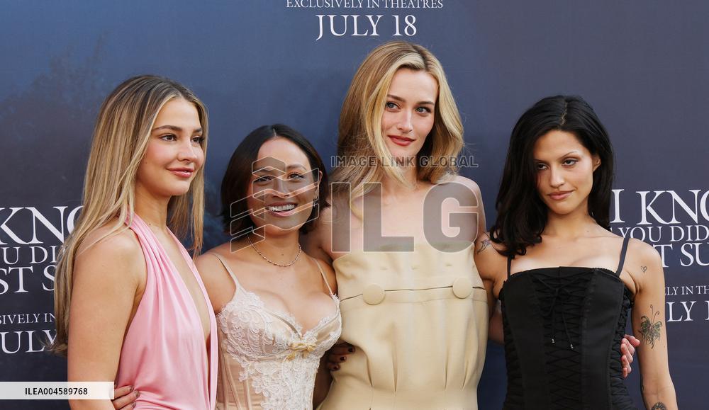 I Know What You Did Last Summer Premiere - LA