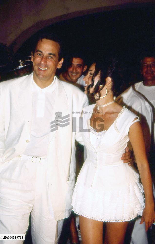 Thierry Ardisson and His Wife Beatrice