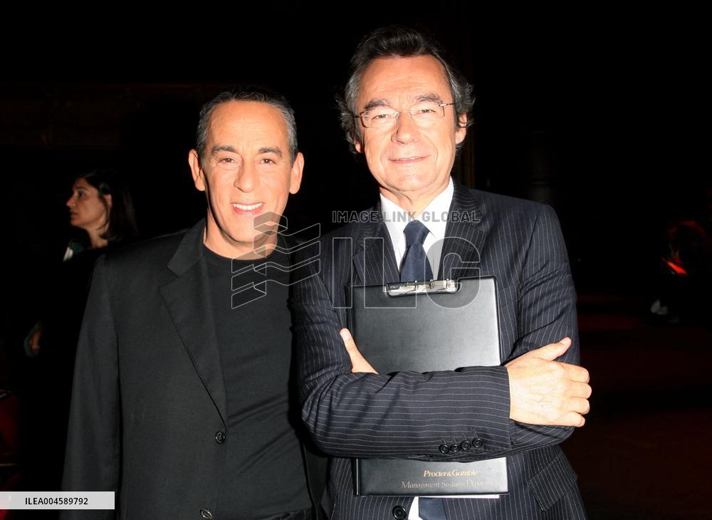 Thierry Ardisson and Michel Denisot