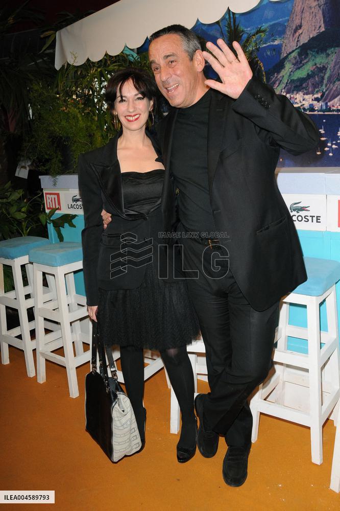 Thierry Ardisson and His Wife Beatrice