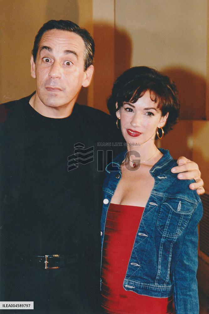 Thierry Ardisson and His Wife Beatrice