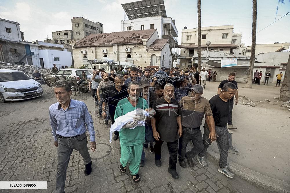 Farewell to a 7-Month-Old Baby - Gaza