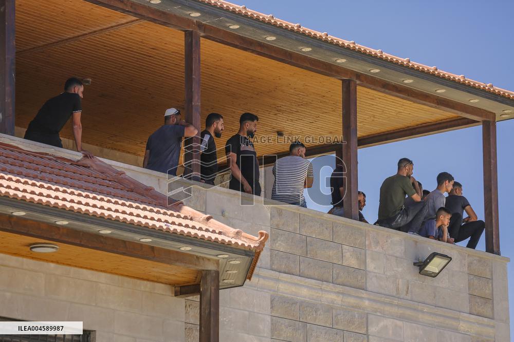 Israeli Army Destroys Palestinain House - West Bank