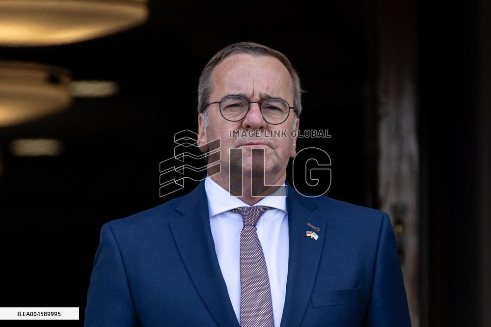 German Defense Minister At The Pentagon - Virginia